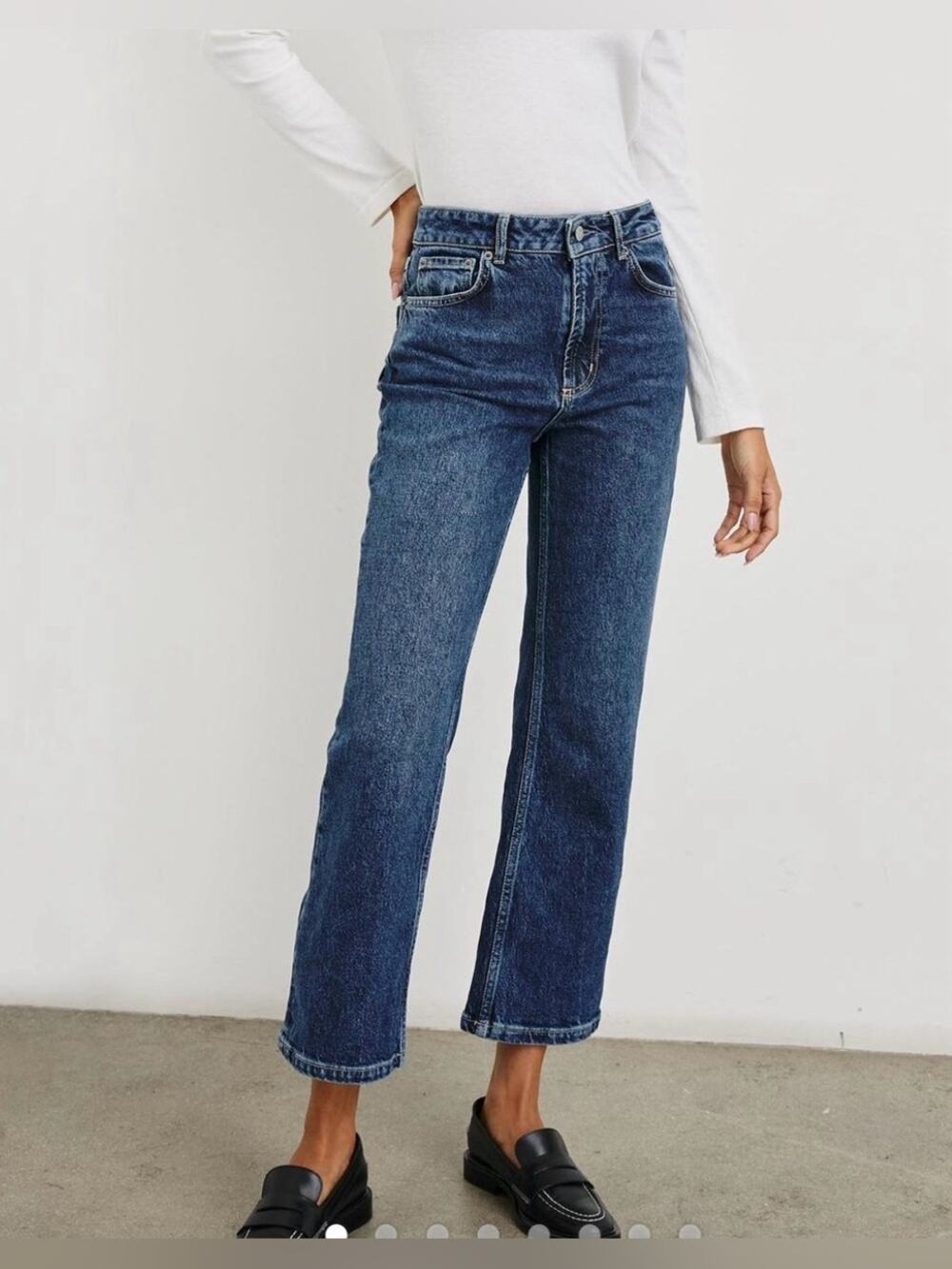 RAILS The Sunset Crop High Rise Crop Flare Back to School Classic Jeans 27